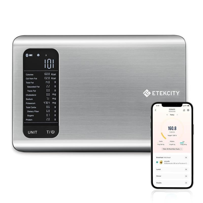 AI Smart Food Scale | 19 Nutrient Facts Auto Scan
